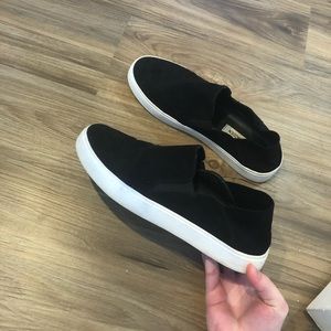 Steve Madden Black Fayna Women's Shoes size 9.5